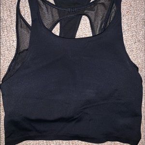 Lululemon Black Workout Top